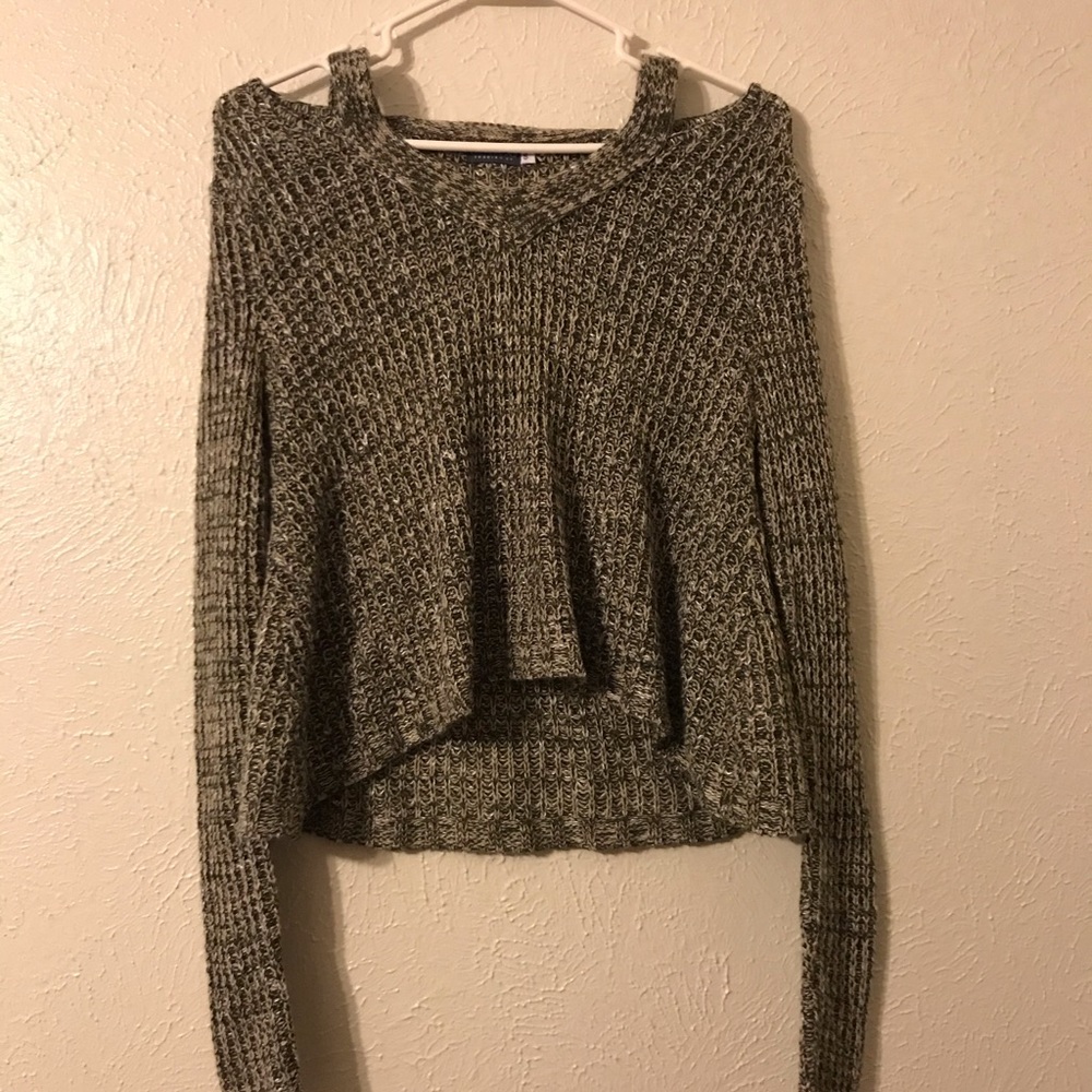 Olive green sweater